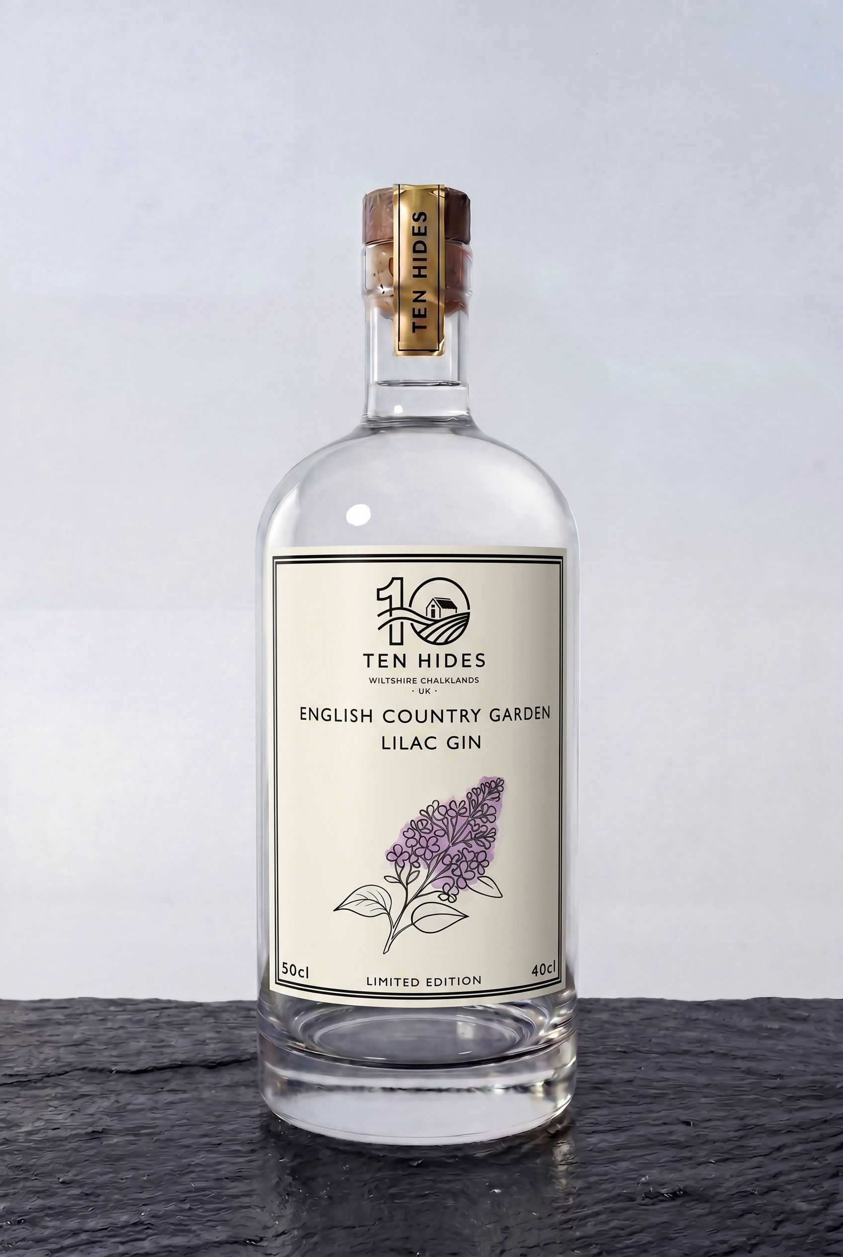 TEN HIDES LILAC GIN 50cl