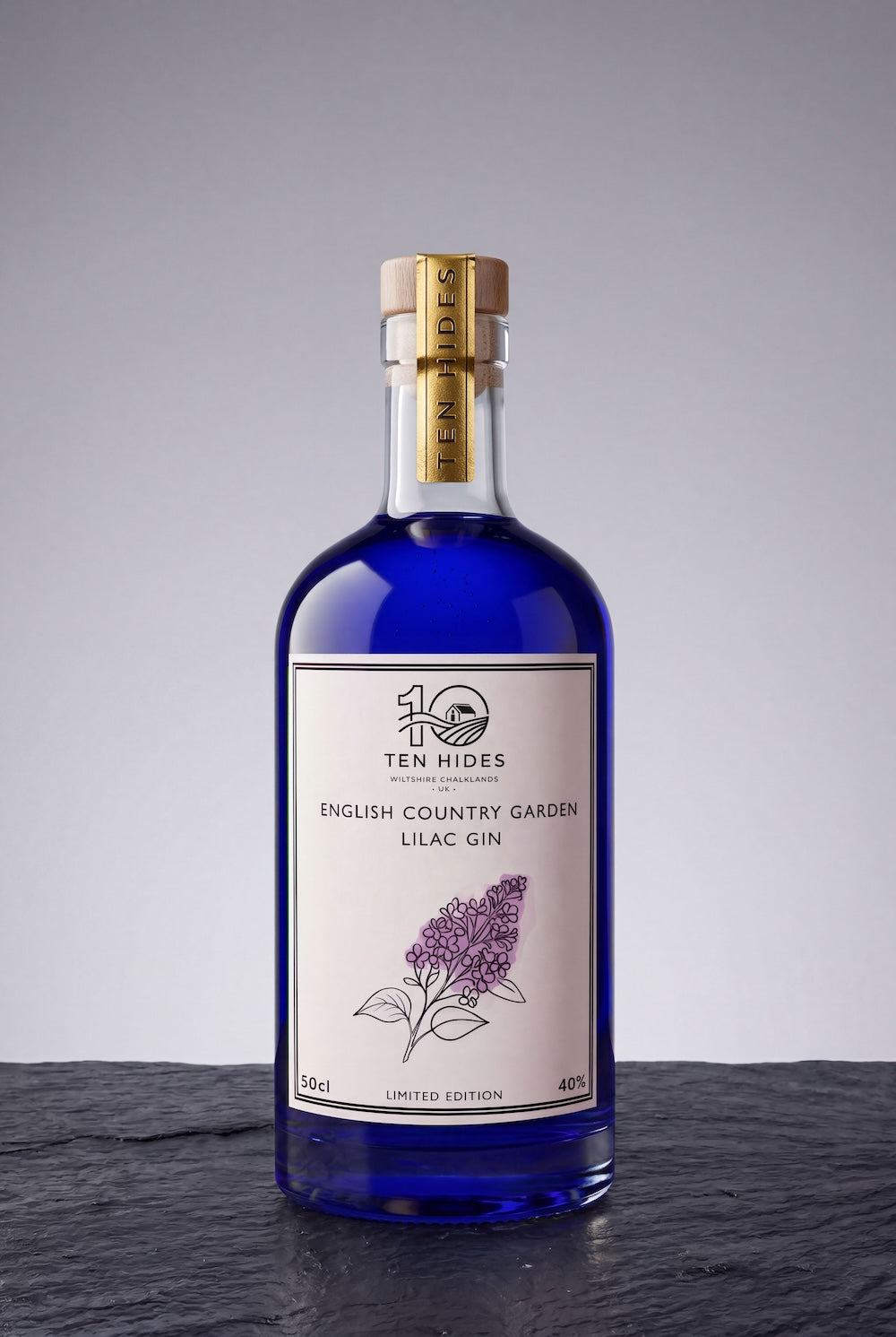 TEN HIDES LILAC GIN 50cl